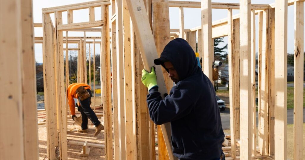 Sentiment among US homebuilders rises to an eight-month high