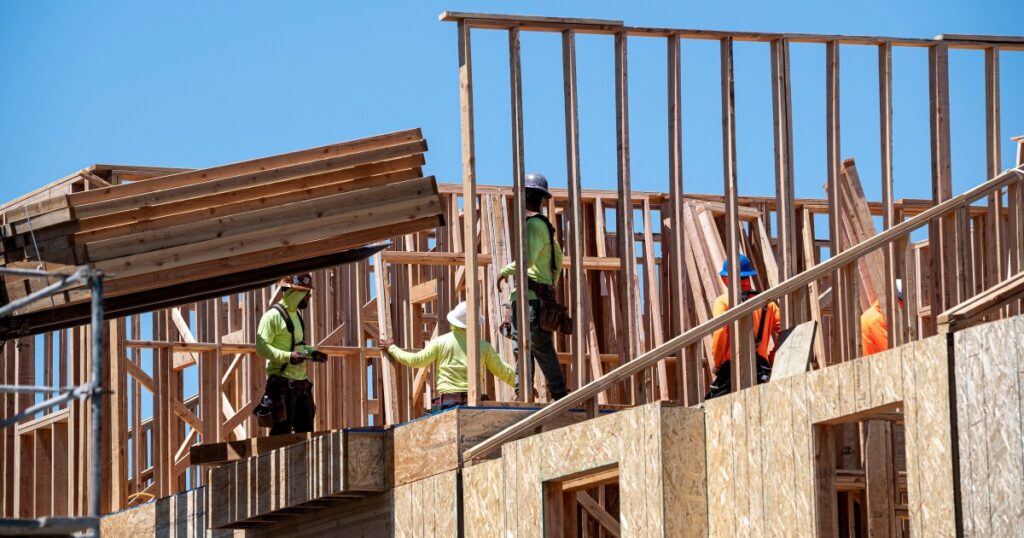 Construction of new homes falls to the slowest pace since May 2020