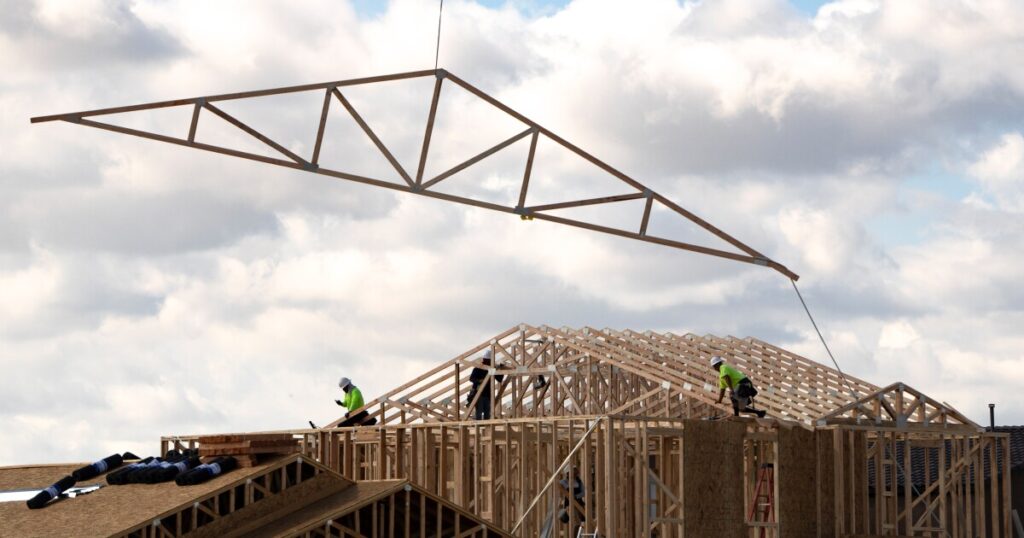 Home construction starts are rising at the fastest pace since April