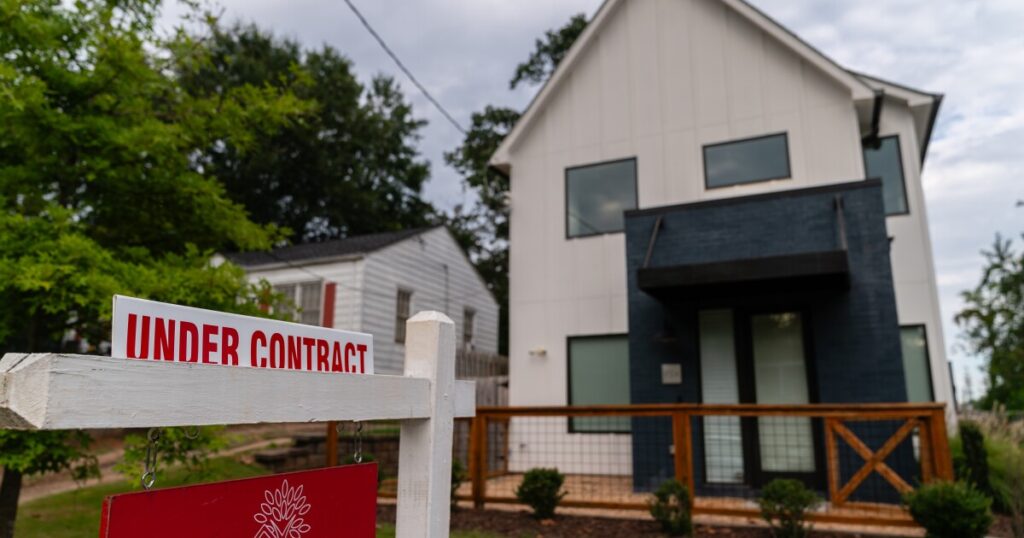 In anticipation of the sale of existing houses, most has increased since 2023