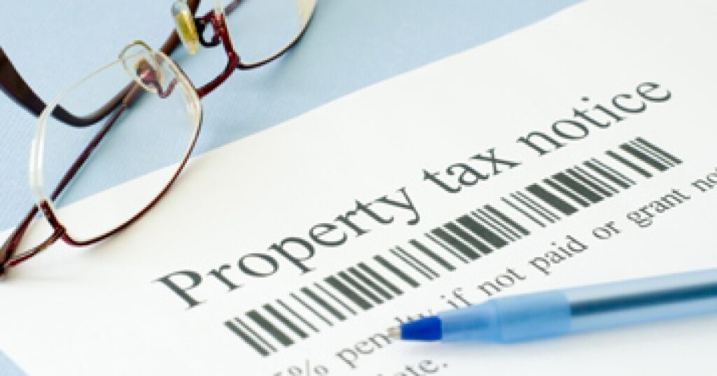 Property tax revenue up, but growth cut nearly in half