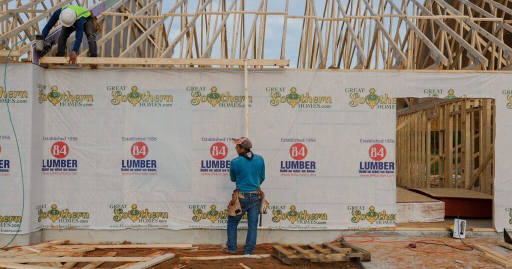 Real estate rebound sends builder stocks to best month in a year