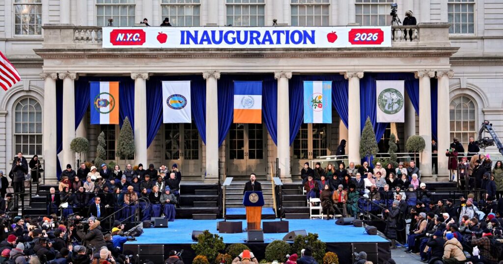 Mamdani digs in on progressive agenda at NYC mayor inauguration